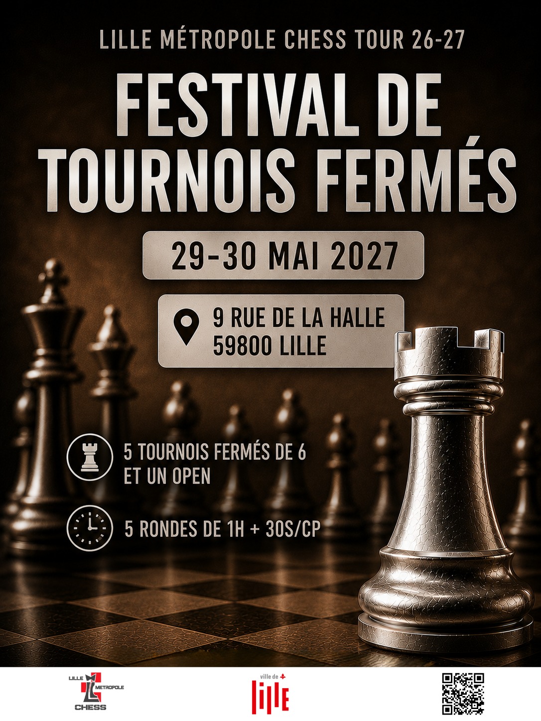 Affiche - Festival de tournois fermés